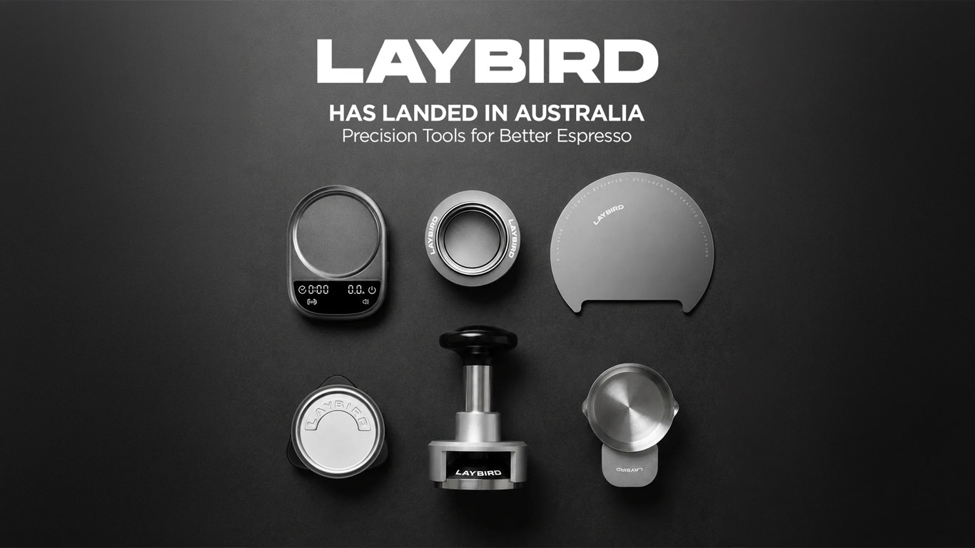 Laybird has landed in Australia — precision tools for better espresso